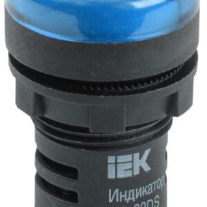 Лампа светосигнальная AD22DS d22мм 230В AC син. IEK BLS10-ADDS-230-K07 оптом купить цена