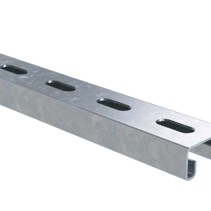 Профиль С-образный перфорир. 41х21 L3000 сталь 2.5мм DBM DKC BPM2130 оптом купить цена