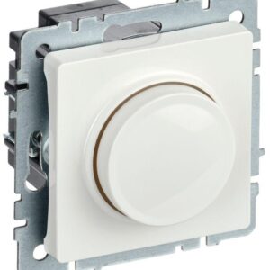 Светорегулятор СП BRITE пов-наж. 600Вт СС10-1-0-БрБ бел. IEK BR-D20-0600-K01 оптом купить цена