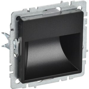 Подсветка светодиодная BRITE встраив. ПЛ20-БрЧ черн. IEK BR-FL20-K02 оптом купить цена