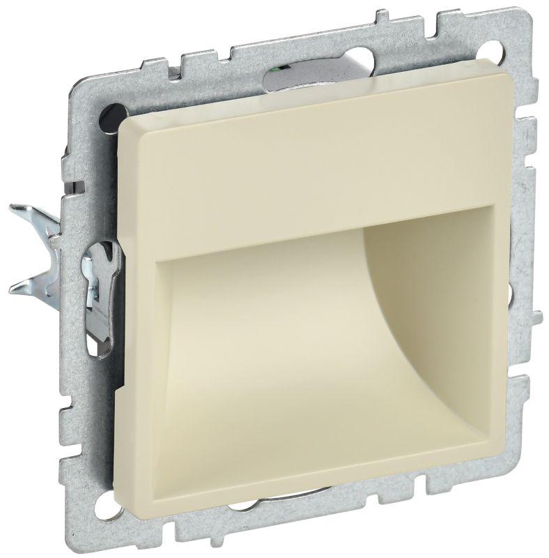 Подсветка светодиодная BRITE встраив. ПЛ20-БрКр беж. IEK BR-FL20-K10 купить оптом выгодно Подсветка светодиодная BRITE встраив. ПЛ20-БрКр беж. IEK BR-FL20-K10 оптом купить цена