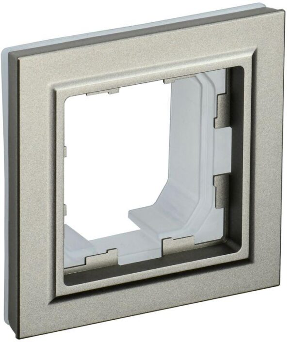 Рамка 1-м IP44 BRITE РУ-1-БрШ-44 шампань IEK BR-M12-44-K37 оптом купить цена