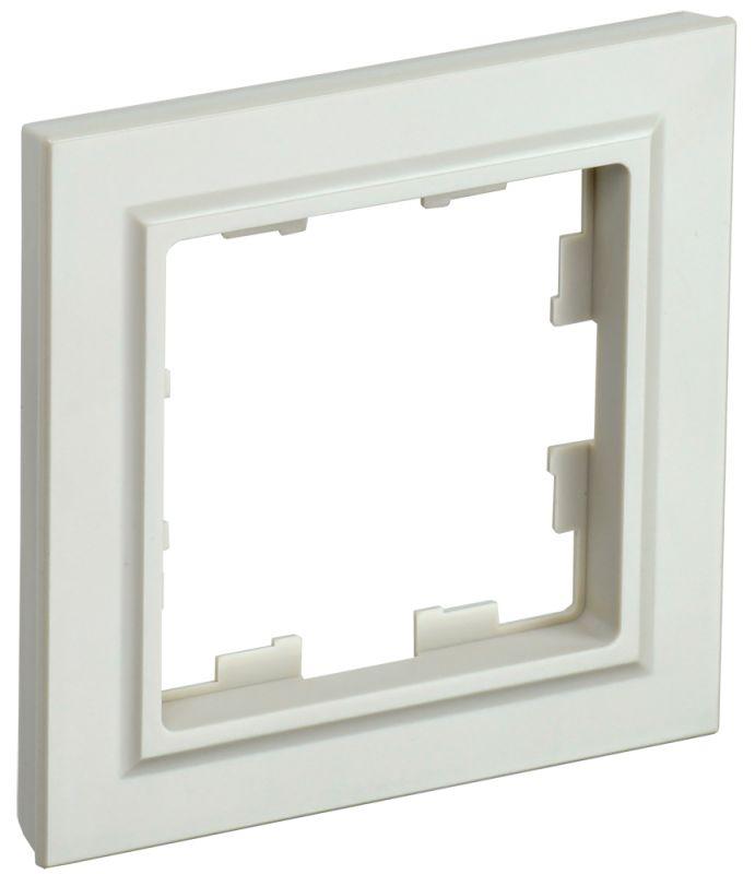 Рамка 1-м BRITE РУ-1-БрКр беж. IEK BR-M12-K10 купить оптом выгодно Рамка 1-м BRITE РУ-1-БрКр беж. IEK BR-M12-K10 оптом купить цена