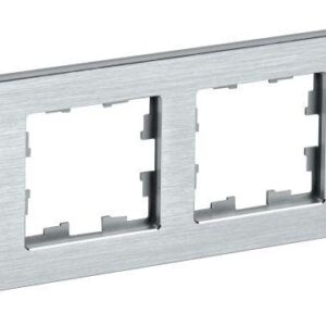 Рамка 4-м BRITE РУ-4-1-БрА металл алюм. IEK BR-M42-M-K47 оптом купить цена