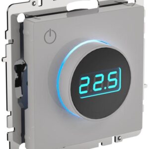 Термостат электронный с индикацией BRITE СП IP20 ТС10-1-БрБ бел. IEK BR-RT11-K01 оптом купить цена