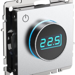 Термостат электронный с индикацией BRITE СП IP20 ТС10-1-БрА алюм. IEK BR-RT11-K47 оптом купить цена