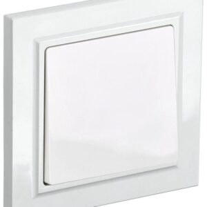 Выключатель 1-кл. СП BRITE ВСР10-1-0-БрБ 10А в сборе бел. IEK BR-V10-0-10-K01-F оптом купить цена