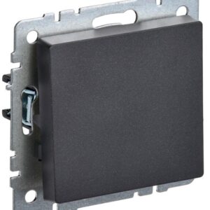 Выключатель проходной 1-кл. СП BRITE ВС10-1-6-БрЧ 10А черн. IEK BR-V12-0-10-K02 оптом купить цена