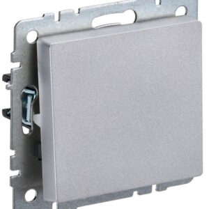 Выключатель перекрестный 1-кл. СП BRITE 10А ВС10-1-3-БрА алюм. IEK BR-V13-0-10-K47 оптом купить цена