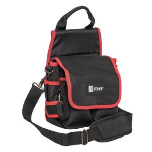 Сумка монтажника поясная с крышкой и ремнем С-14 EKF C-14 оптом купить цена