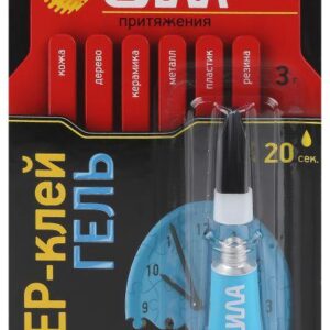 Супер-клей гель 3г SGBL1-3 BL-1 (блист.) СИЛА C0039396 оптом купить цена