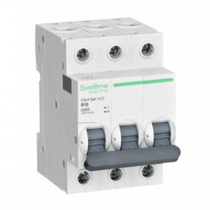 Выключатель автоматический модульный 3п B 10А 4.5кА City9 Set 400В SE C9F14310 оптом купить цена