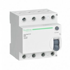 Выключатель дифференциального тока (УЗО) 4п 63А 30мА тип AC City9 Set 400В SE C9R36463 оптом купить цена