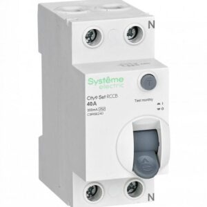 Выключатель дифференциального тока (УЗО) 2п 40А 300мА тип AC City9 Set 230В SE C9R66240 оптом купить цена