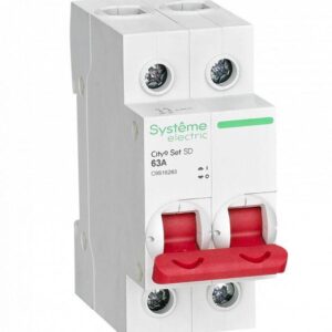 Выключатель нагрузки 2п 63А 400В City9 Set SE C9S16263 оптом купить цена