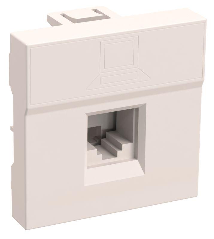 Розетка компьютерная 2мод. Праймер РКИ-20-00-П RJ45 кат.5E UTP механизм IEK CKK-40D-RI2-K01 купить оптом выгодно Розетка компьютерная 2мод. Праймер РКИ-20-00-П RJ45 кат.5E UTP механизм IEK CKK-40D-RI2-K01 оптом купить цена
