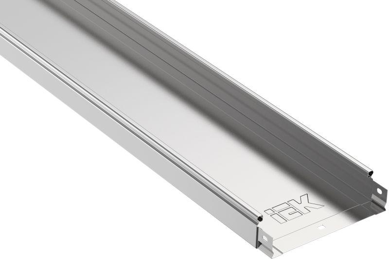 Лоток листовой неперфорированный 150х50 L3000 сталь 0.7мм IEK CLN10-050-150-3 купить оптом выгодно Лоток листовой неперфорированный 150х50 L3000 сталь 0.7мм IEK CLN10-050-150-3 оптом купить цена