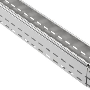 Лоток листовой перфорированный 100х100 L3000 сталь 0.7мм IEK CLP10-100-100-3 оптом купить цена