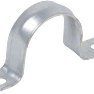 Скоба крепежная двухлапковая d19-20мм метал. (уп.10 шт) IEK CMAT11-19-010 оптом купить цена