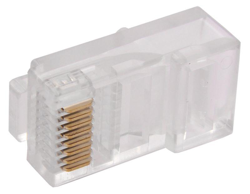 Разъем RJ45 UTP для кабеля кат.5E ITK CS3-1C5EU купить оптом выгодно Разъем RJ45 UTP для кабеля кат.5E ITK CS3-1C5EU оптом купить цена