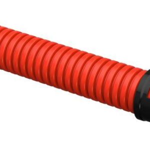 Труба гофрированная двустенная ПНД гибкая d40мм с муфтой красн. (уп.50м) IEK CTG12-040-K04-050-R оптом купить цена