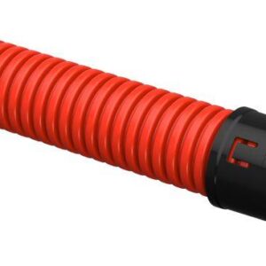 Труба гофрированная двустенная ПНД гибкая d50мм с муфтой красн. (уп.50м) IEK CTG12-050-K04-050-R оптом купить цена