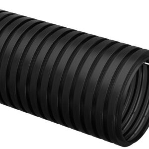 Труба гофрированная ПНД d20мм с протяжкой черн. (уп.25м) IEK CTG20-20-K02-025-1 оптом купить цена