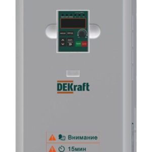Преобразователь частоты DEKV060 15кВт 380В 3ф с тормозн. модулем DEKraft DEKV060G015T4B оптом купить цена