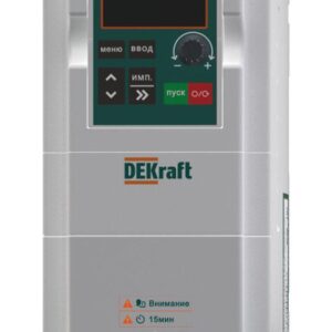 Преобразователь частоты DEKV060 0.75кВт 380В 3ф с тормозн. модулем DEKraft DEKV060G0R75T4B оптом купить цена