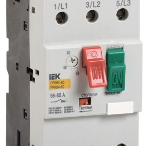 Пускатель ПРК64-63 In=64A Ir=40-63A Ue 660В IEK DMS22-63 оптом купить цена
