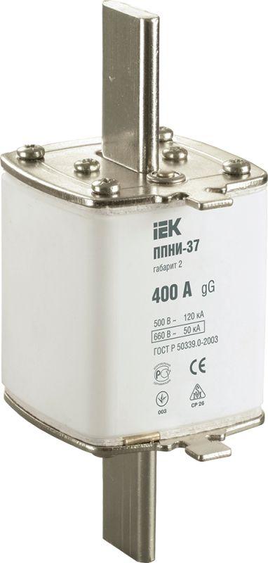 Вставка плавкая ППНИ-37 400А габарит 2 IEK DPP40-400 купить оптом выгодно Вставка плавкая ППНИ-37 400А габарит 2 IEK DPP40-400 оптом купить цена