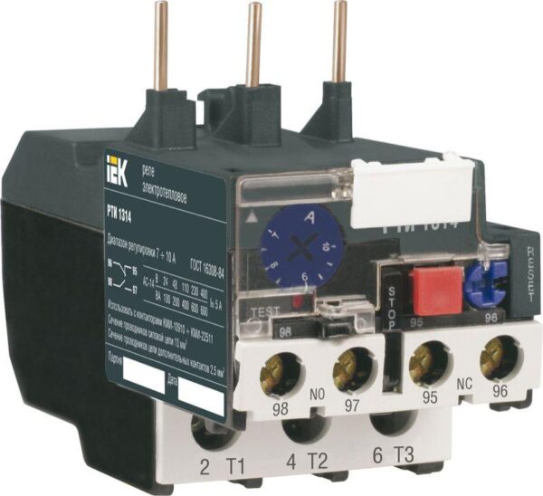 Реле тепл. РТИ 1316 9-13А IEK DRT10-0009-0013 оптом купить цена