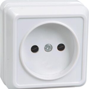 Розетка 1-м ОП Октава 10А IP20 без заземл. бел. IEK ERO10-K01-10-DC оптом купить цена
