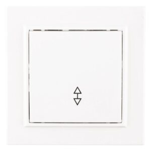 Переключатель проходной 1-кл. СП Минск 10А IP20 бел. Basic EKF ERV10-025-10 оптом купить цена