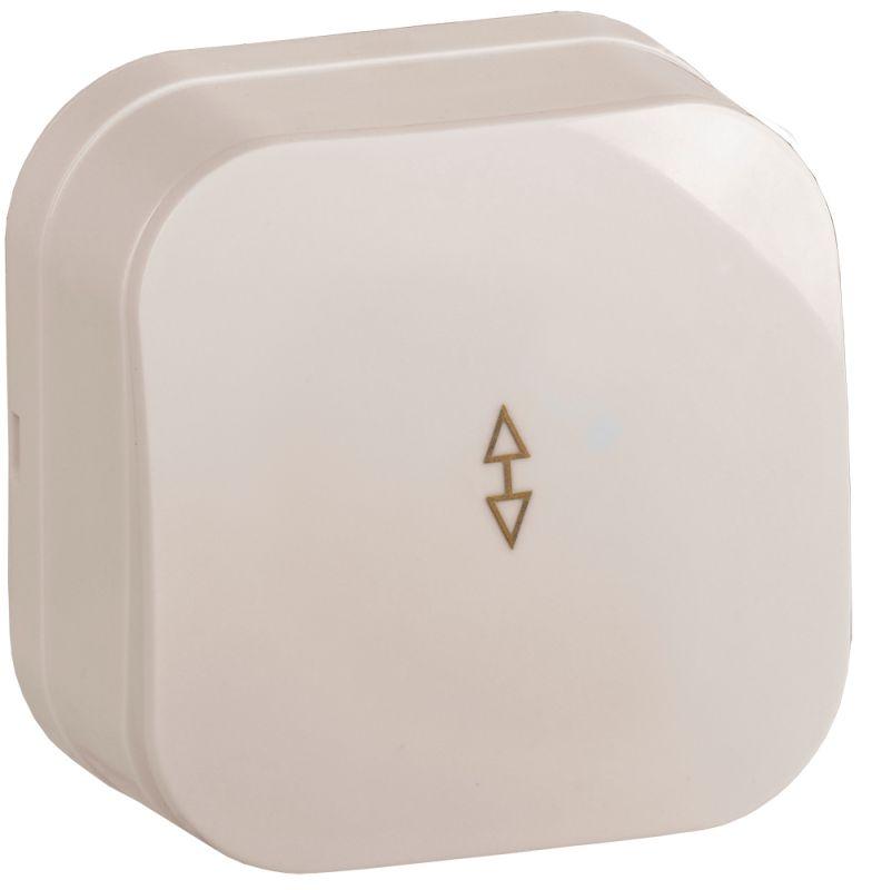 Переключатель проходной 1-кл. ОП GLORY 10А ВСп10-1-0-ХК крем. IEK EVH12-K33-10 купить оптом выгодно Переключатель проходной 1-кл. ОП GLORY 10А ВСп10-1-0-ХК крем. IEK EVH12-K33-10 оптом купить цена