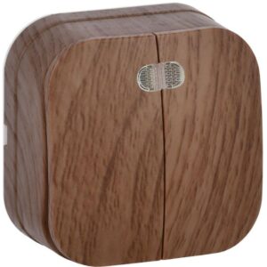 Выключатель 2-кл. ОП GLORY 10А ВС20-2-1-ХД с индикацией дуб IEK EVH21-K24-10 оптом купить цена