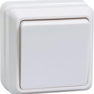 Выключатель 1-кл. ОП Октава 10А IP20 ВС20-1-0-ОБ 250В бел. IEK EVO10-K01-10-DC оптом купить цена