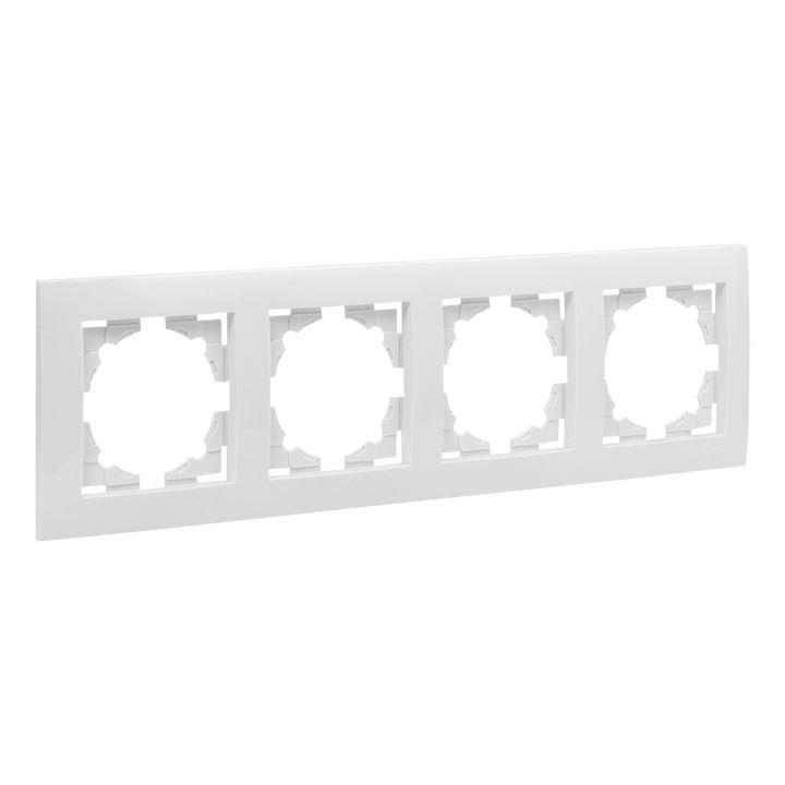 Рамка 4-м Валенсия бел. PROxima EKF EWM-G-304-10 купить оптом выгодно Рамка 4-м Валенсия бел. PROxima EKF EWM-G-304-10 оптом купить цена