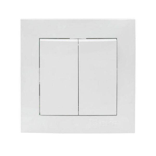 Выключатель 2-кл. СП Валенсия 10А IP20 бел. PROxima EKF EWV10-023-10 оптом купить цена