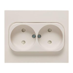 Розетка 2-м СП Стокгольм 10А IP20 без заземл. защ. шторки бел. PROxima EKF EXR10-102-10 оптом купить цена