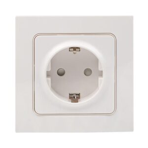 Розетка 1-м СП Стокгольм 16А IP20 с заземл. защ. шторки бел. PROxima EKF EXR16-028-10 оптом купить цена