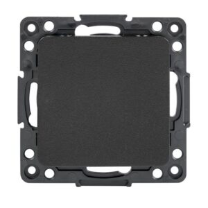 Переключатель проходной 1-кл. Стокгольм 10А механизм черн. PROxima EKF EZV10-025-10 оптом купить цена