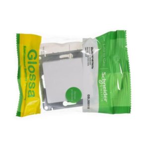 Кнопка нажимная 1-кл. СП Glossa 10А IP20 (сх. 1) 10AX механизм бел. SE GSL000115 оптом купить цена