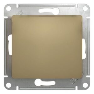 Выключатель 1-кл. СП Glossa 10А IP20 (сх. 1) 10AX механизм титан SE GSL000411 оптом купить цена