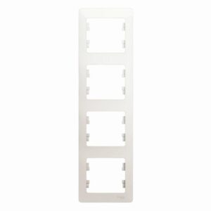 Рамка 4-м Glossa вертикал. перламутр SE GSL000608 оптом купить цена