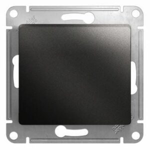 Переключатель проходной 1-кл. СП Glossa 10А IP20 (сх. 6а) 10AX механизм антрацит SE GSL000761 оптом купить цена