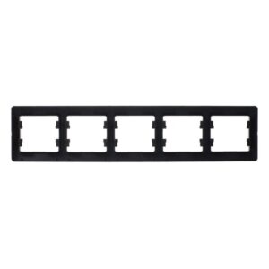 Рамка 5-м Glossa горизонт. шоколад SE GSL000805 оптом купить цена