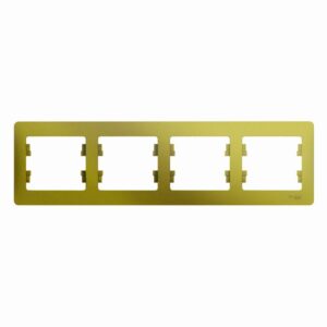 Рамка 4-м Glossa горизонт. фисташк. SE GSL001004 оптом купить цена