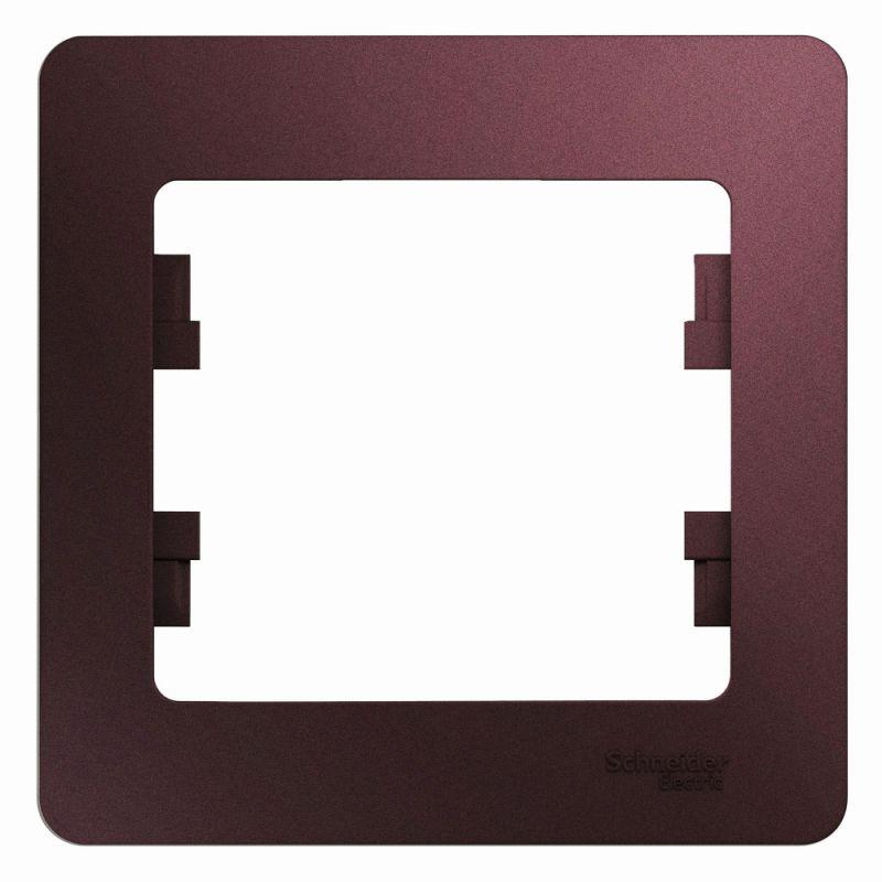 Рамка 1-м Glossa баклажан. SE GSL001101 купить оптом выгодно Рамка 1-м Glossa баклажан. SE GSL001101 оптом купить цена