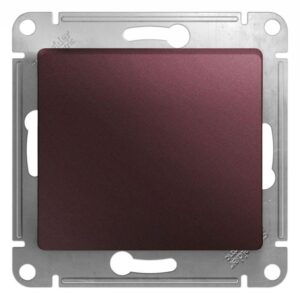 Переключатель проходной 1-кл. СП Glossa 10А IP20 (сх. 6) 10AX механизм баклажан. SE GSL001161 оптом купить цена
